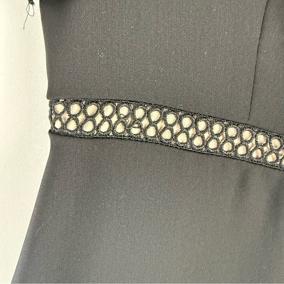 Shani Lace-Trim Crepe Fit & Flare Dress size:USA 10 - Picture 8 of 17